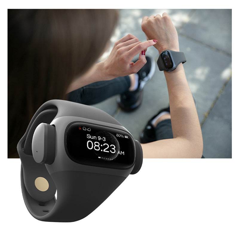 Montre avec écouteurs Bluetooth sans fil intégrés - Style & confort