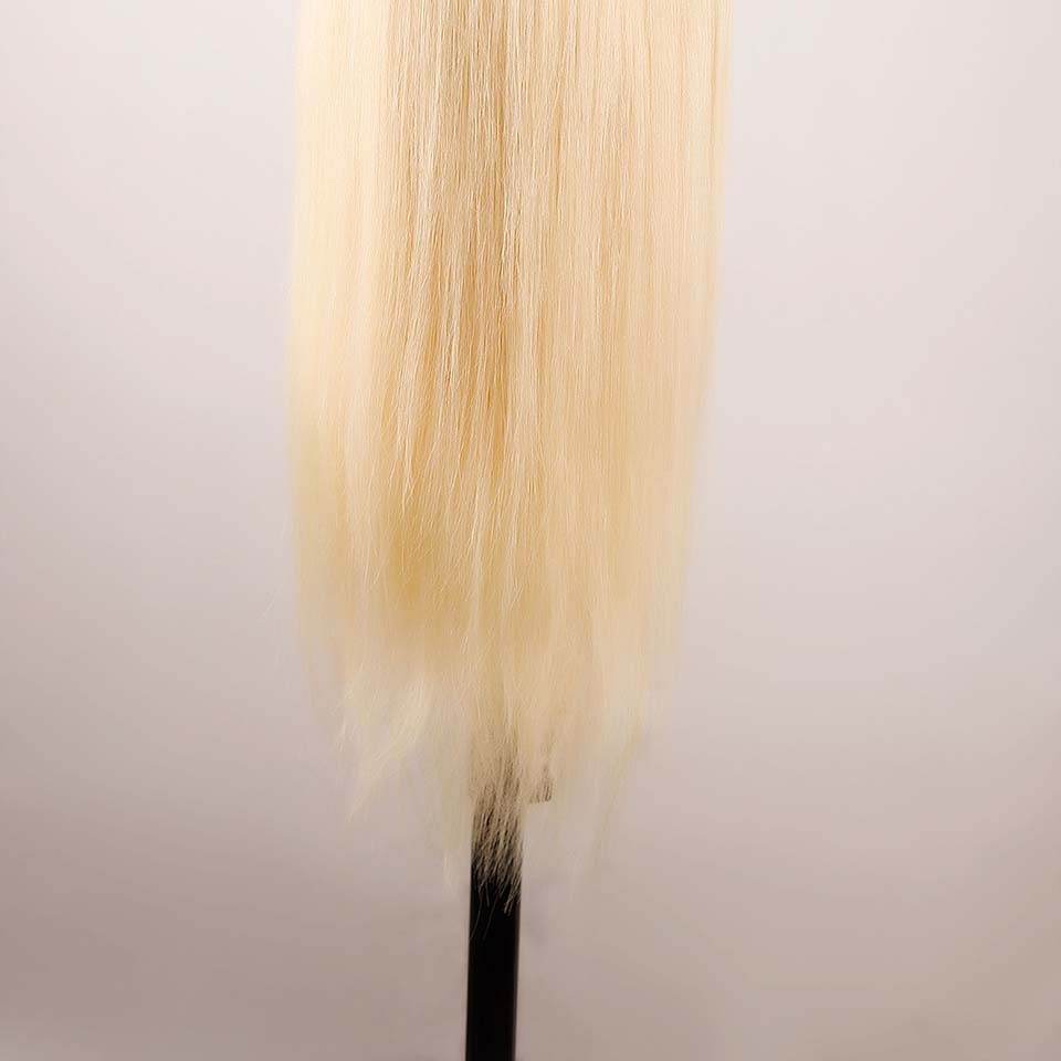 Perruque lisse blonde human hair - Style & confort