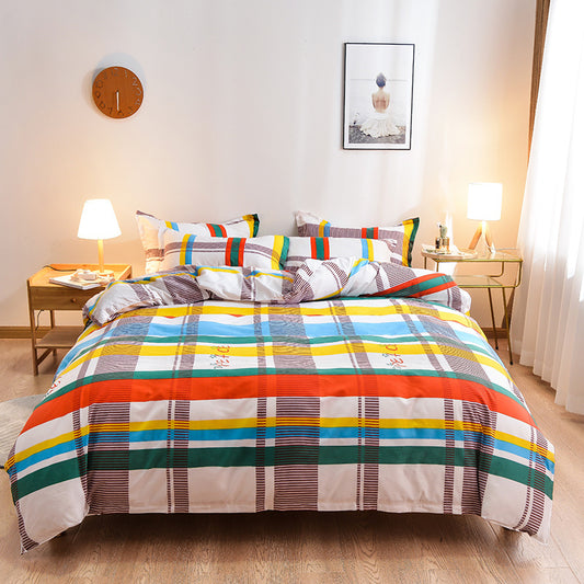 Housse de couette, literie 4Pièces