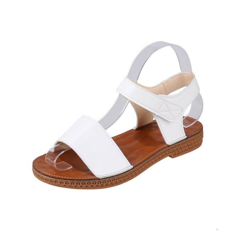 Chaussures de plage à talon bas et talon carré - Style & confort