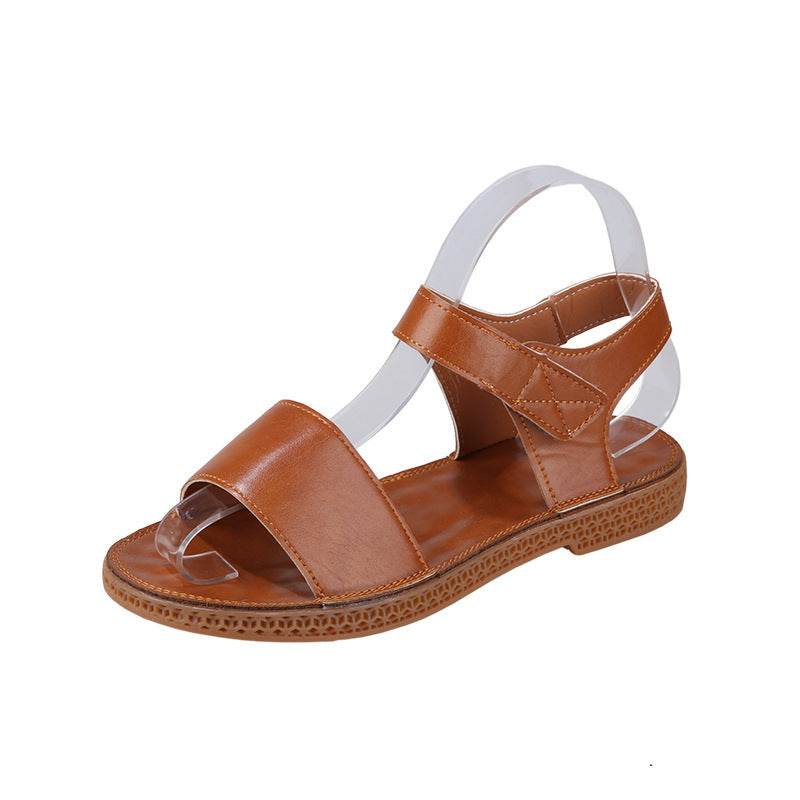Chaussures de plage à talon bas et talon carré - Style & confort