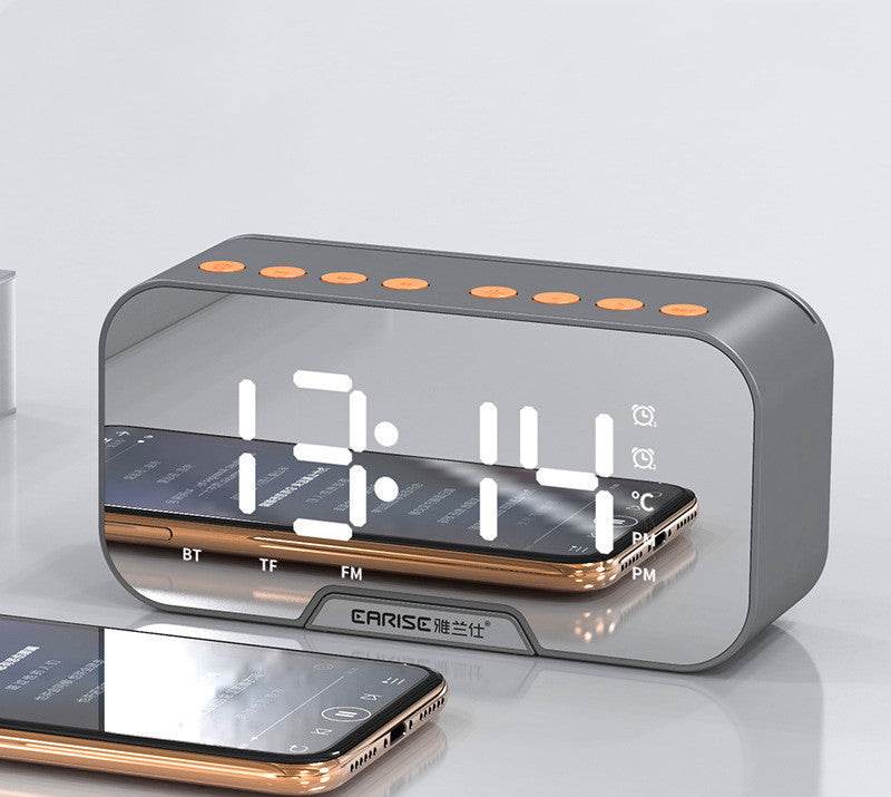 Réveil Horloge Sans Fil Bluetooth, Haut-Parleur mini - Style & confort