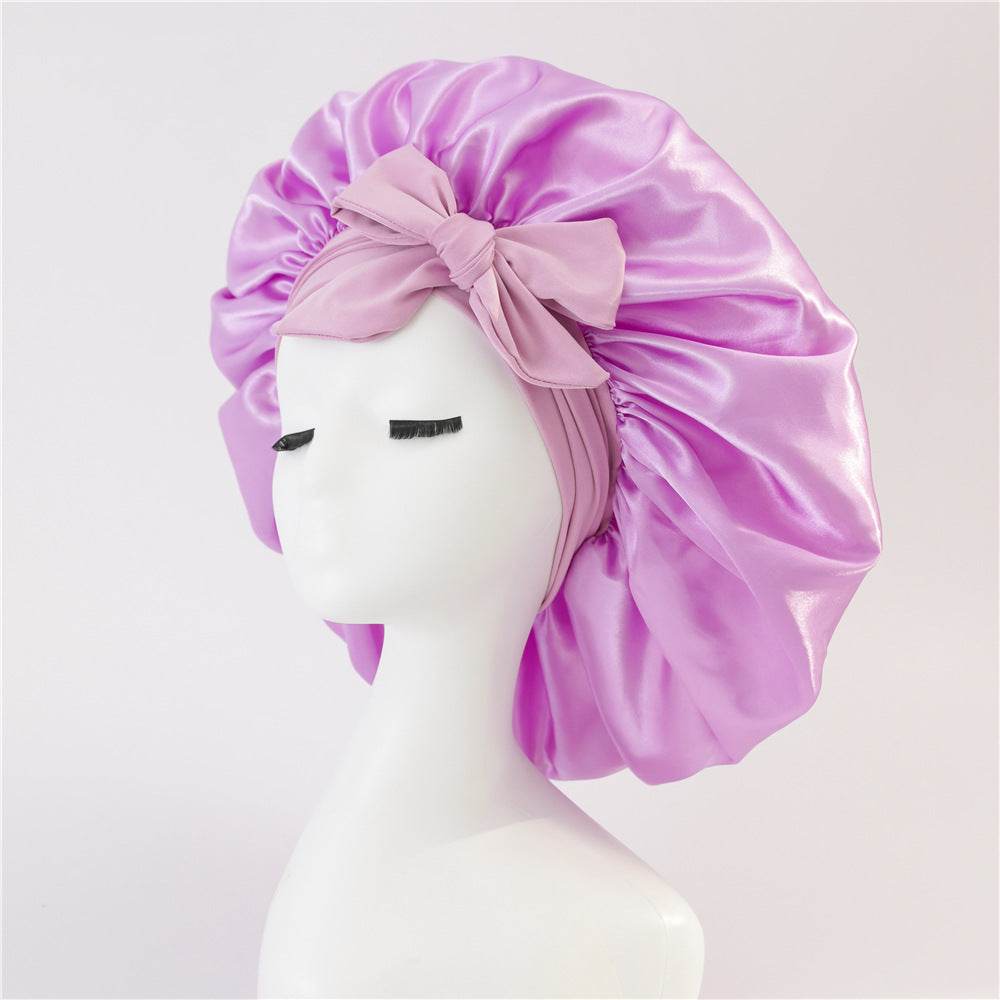 Bonnet en soie noeud - Style & confort