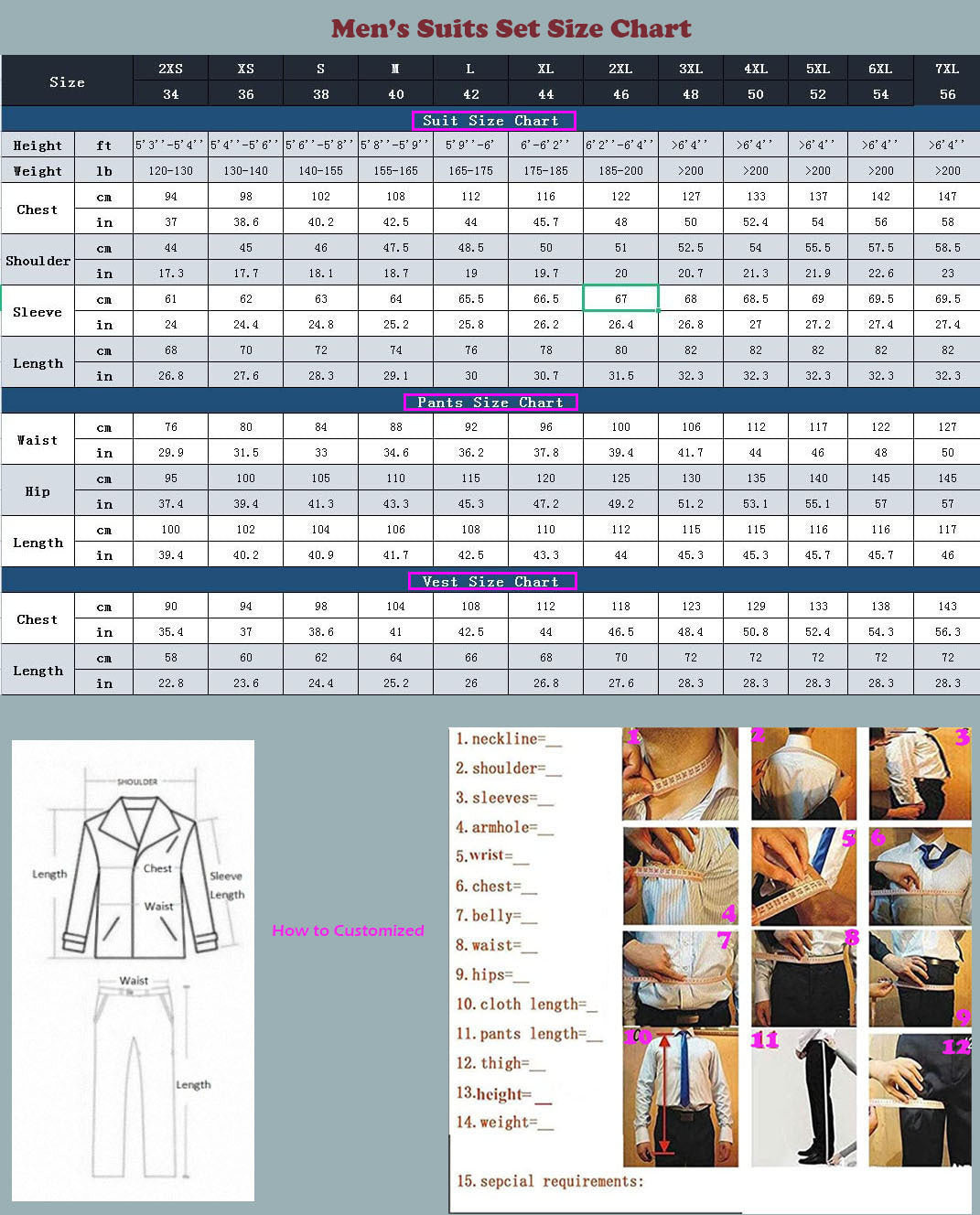 Costume slim fit pour homme, type commerce extérieur