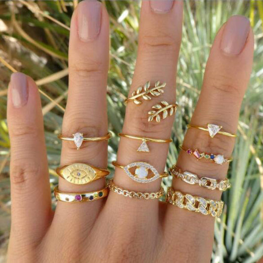 Bague 11 pièces