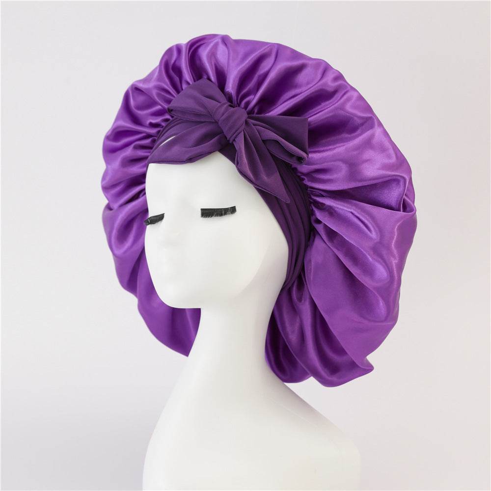 Bonnet en soie noeud - Style & confort