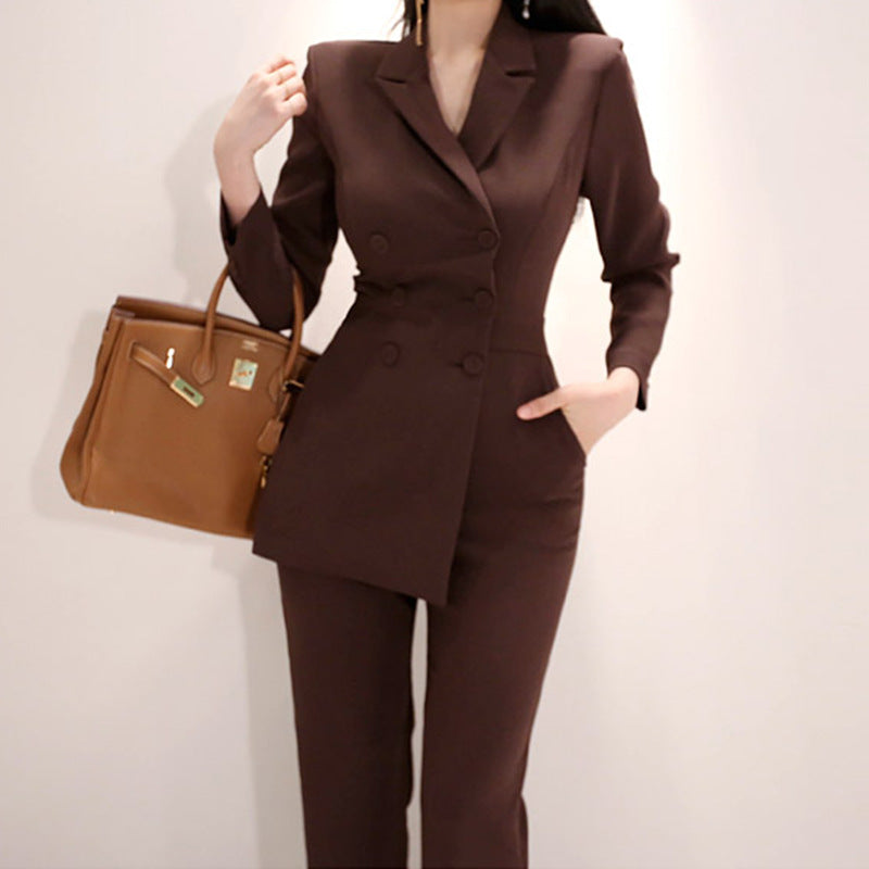 Edler und schicker Business-Damen-Zweireiher