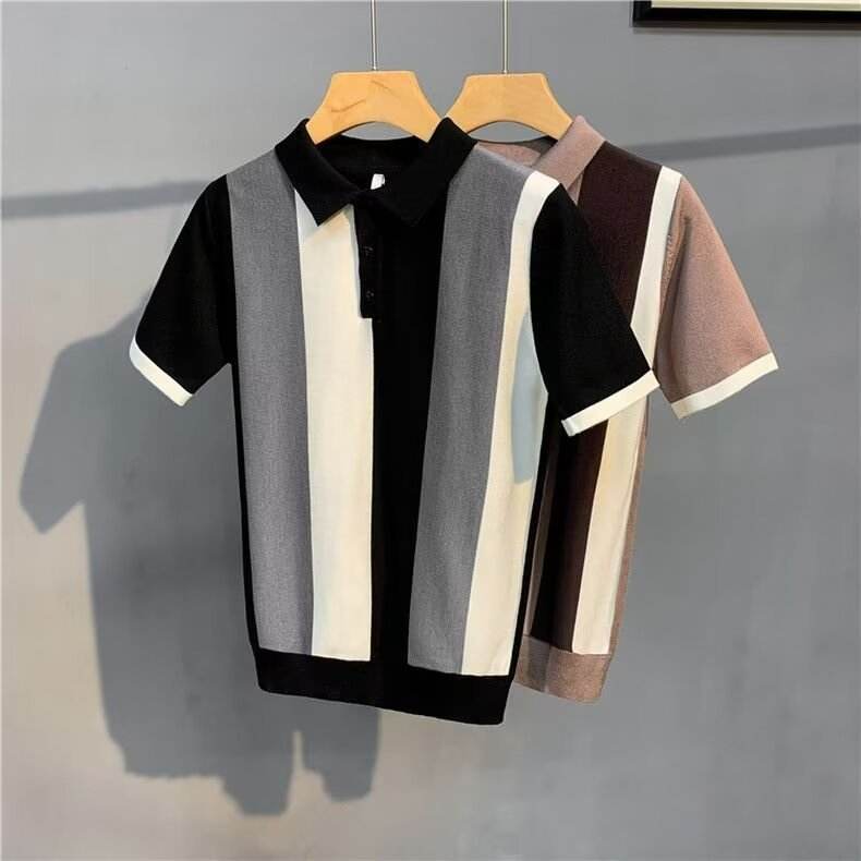 T-shirt à manches courtes et col rond pour homme - Style & confort