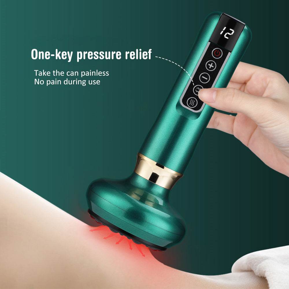Appareil de massage électrique à ventouses pour le corps, anti-cellulite, avec huile essentielle - Style & confort