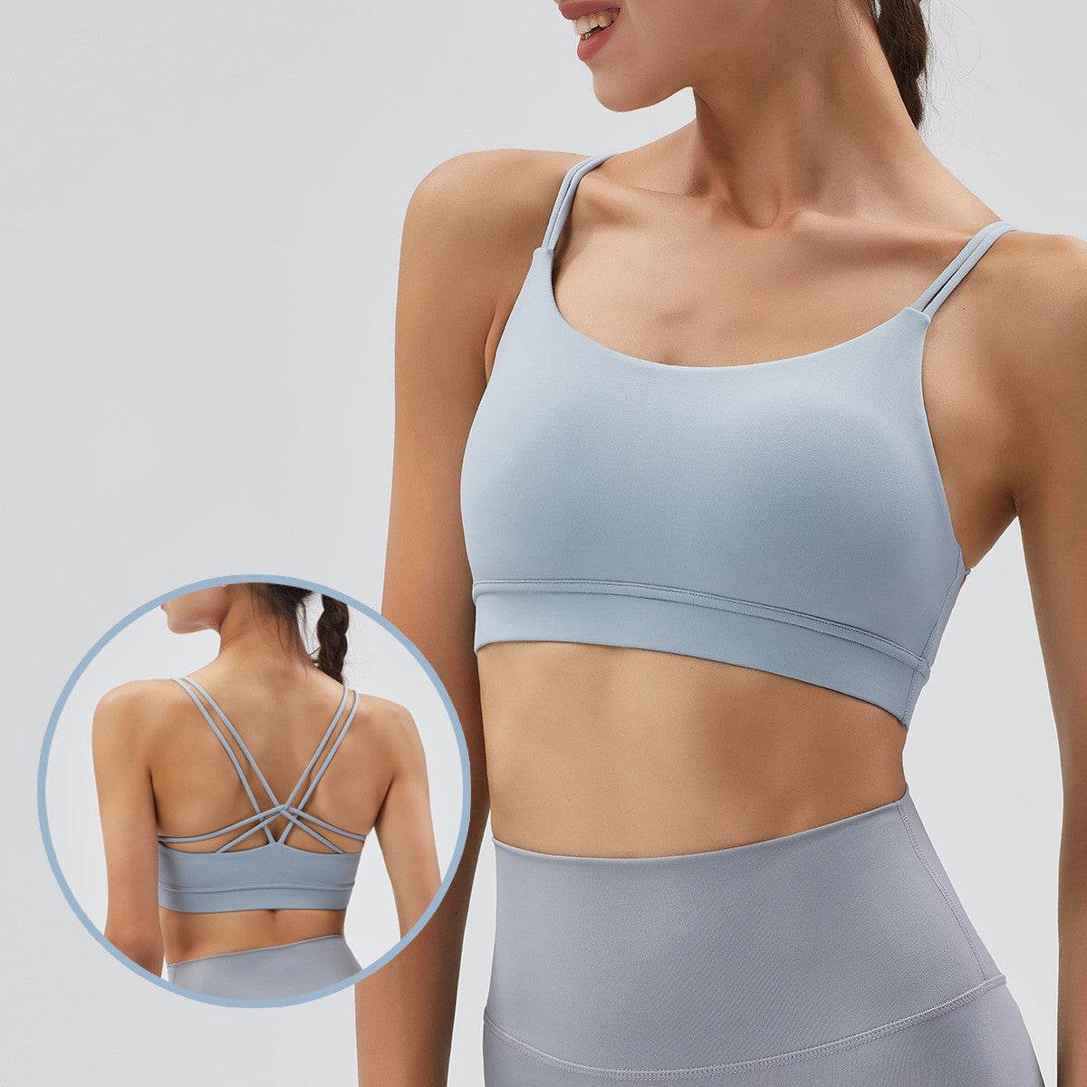 Brassière de sport antichoc pour femmes - Style & confort