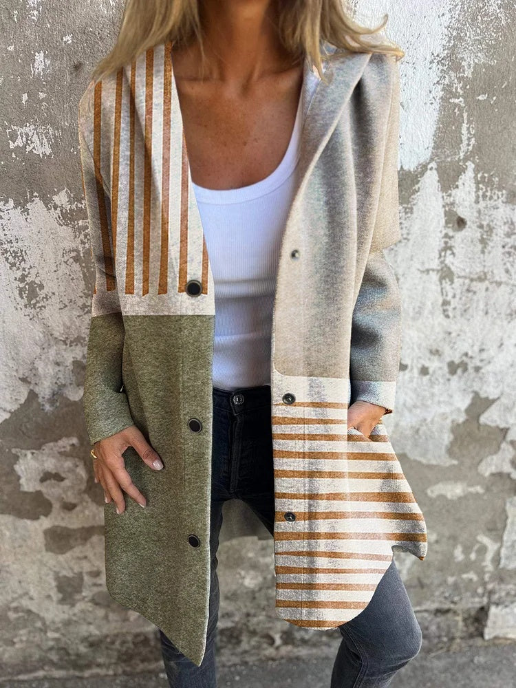 Women's Autumn And Winter Long Loose Coat