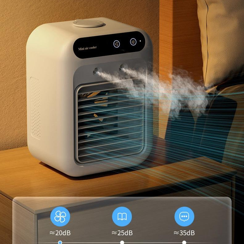Tragbare Klimaanlage, Luftkühler, Ventilator, Wasserkühlung, Klimaanlage für Zimmer, Büro, Auto