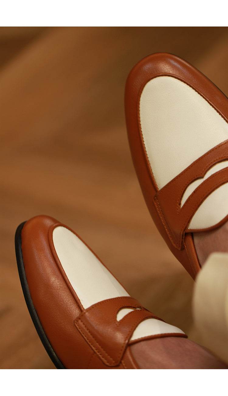 Chaussures décontractées en cuir de qualité - Style & confort