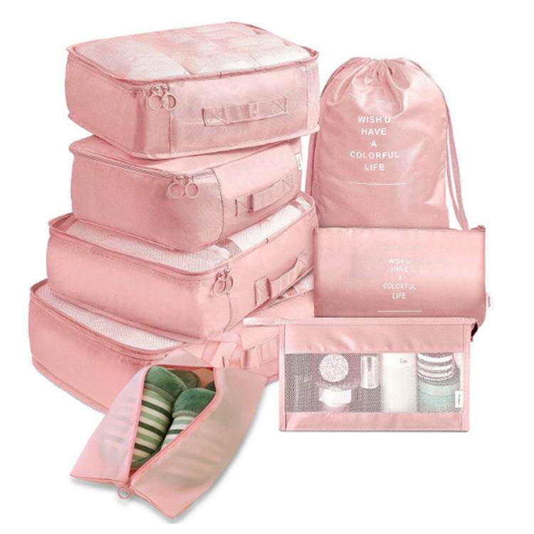 Sac de rangement Valise de voyage 8pcs - Style & confort