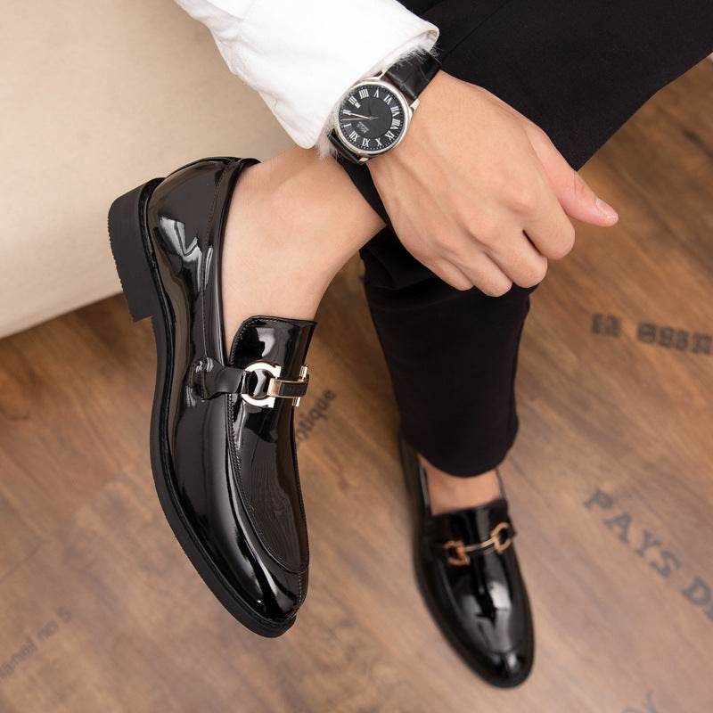 Chaussures en cuir polyvalentes - Style & confort