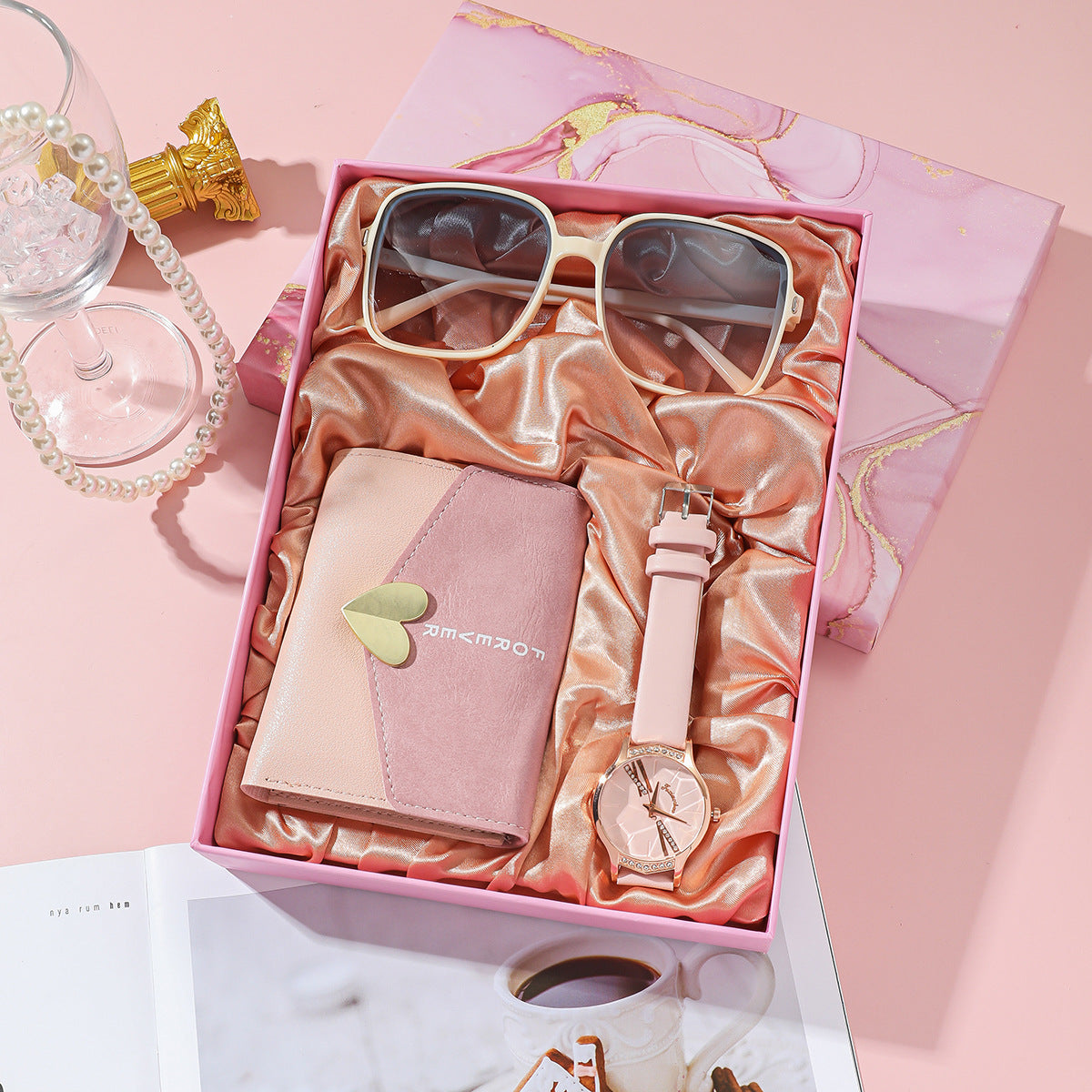Coffret cadeau d'affaires avec montres pour femmes