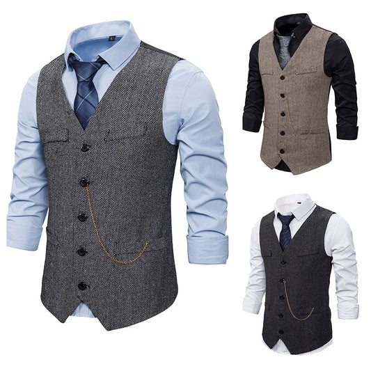 Men's suit vest