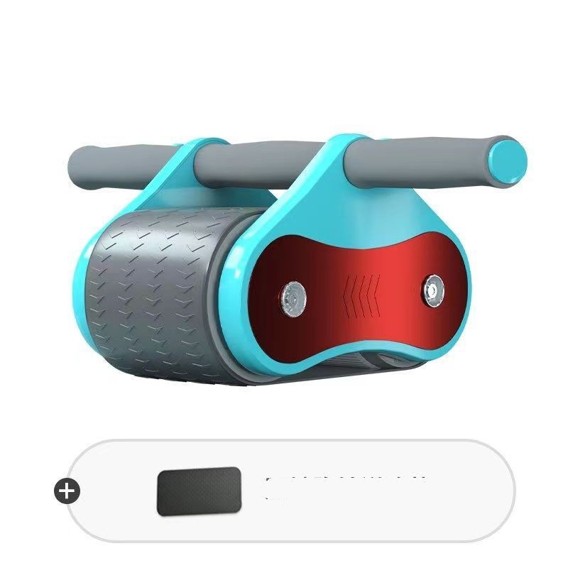 Self-rebound abdominal wheel
