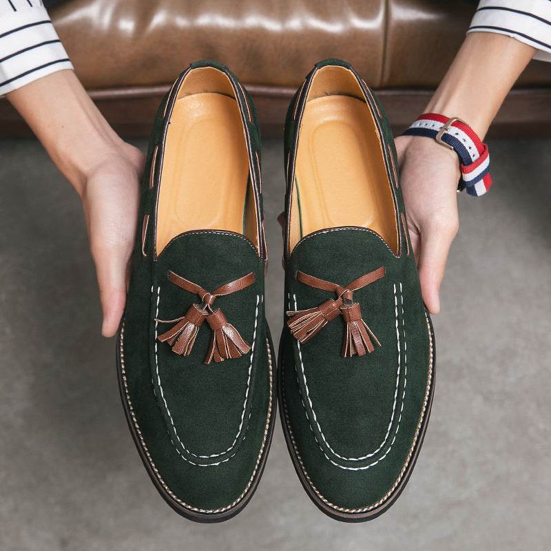 Chaussures décontractées en daim pour hommes - Style & confort