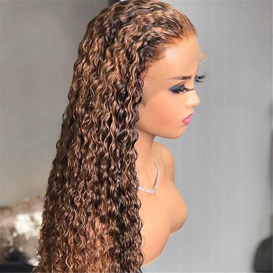 Human Hair Lace Frontal Wig - Style & confort
